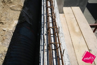 technique Mise en place du chainage primtrique en liaison avec le treillis soud des murs verticaux 17