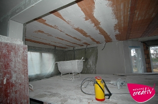 Platrerie du plafond 3