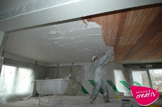 Platrerie du plafond 9