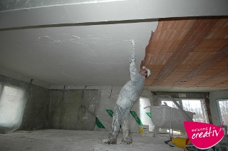 Platrerie du plafond 18